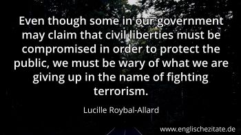 Englisches Zitat von Lucille Roybal-Allard als Bild