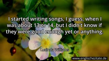 Englisches Zitat von Lucinda Williams als Bild