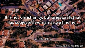 Englisches Zitat von Lucretia Mott als Bild