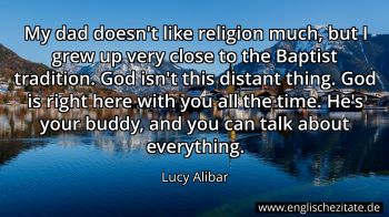 Englisches Zitat von Lucy Alibar als Bild