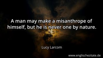 Englisches Zitat von Lucy Larcom als Bild