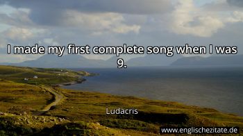Englisches Zitat von Ludacris als Bild