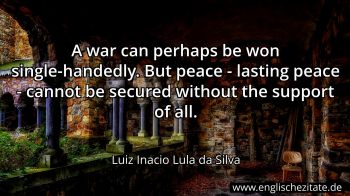 Englisches Zitat von Luiz Inacio Lula da Silva als Bild
