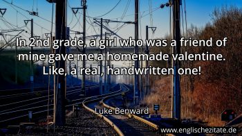 Englisches Zitat von Luke Benward als Bild