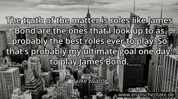 Englisches Zitat von Luke Evans als Bild