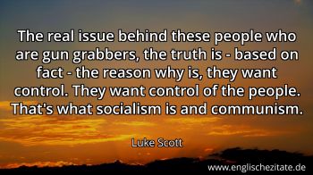 Englisches Zitat von Luke Scott als Bild