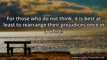 Englisches Zitat von Luther Burbank als Bild