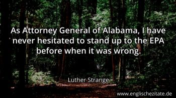 Englisches Zitat von Luther Strange als Bild