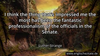 Englisches Zitat von Luther Strange als Bild