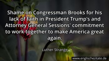 Englisches Zitat von Luther Strange als Bild