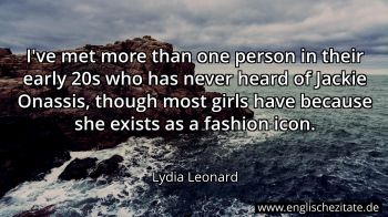 Englisches Zitat von Lydia Leonard als Bild