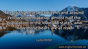 Englisches Zitat von Lydia Millet als Bild