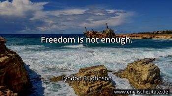 Englisches Zitat von Lyndon B. Johnson als Bild