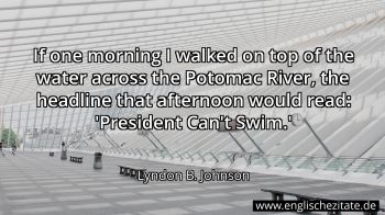 Englisches Zitat von Lyndon B. Johnson als Bild