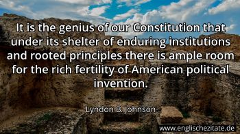 Englisches Zitat von Lyndon B. Johnson als Bild