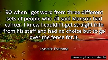 Englisches Zitat von Lynette Fromme als Bild