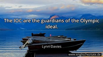 Englisches Zitat von Lynn Davies als Bild