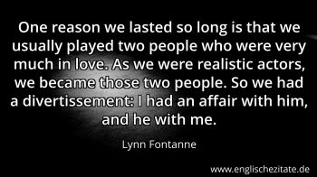 Englisches Zitat von Lynn Fontanne als Bild