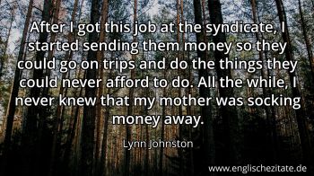 Englisches Zitat von Lynn Johnston als Bild