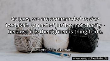 Englisches Zitat von Lynn Schusterman als Bild