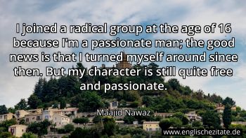 Englisches Zitat von Maajid Nawaz als Bild