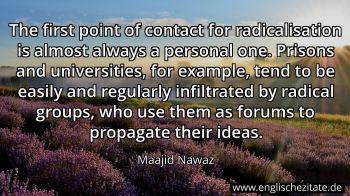 Englisches Zitat von Maajid Nawaz als Bild
