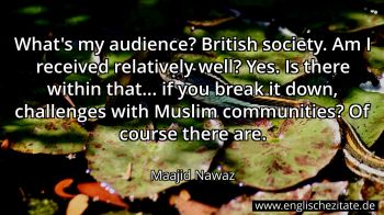 Englisches Zitat von Maajid Nawaz als Bild