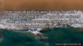 Englisches Zitat von Mac Davis als Bild