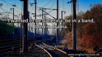 Englisches Zitat von Madchen Amick als Bild