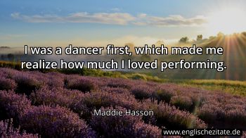 Englisches Zitat von Maddie Hasson als Bild