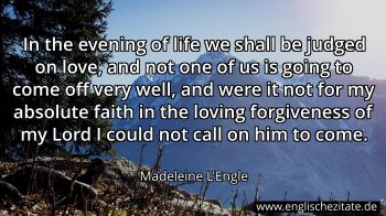 Englisches Zitat von Madeleine L'Engle als Bild