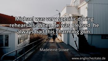 Englisches Zitat von Madeleine Stowe als Bild