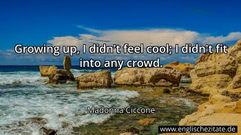 Englisches Zitat von Madonna Ciccone als Bild