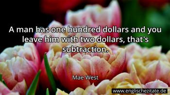 Englisches Zitat von Mae West als Bild
