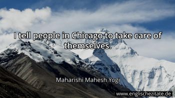 Englisches Zitat von Maharishi Mahesh Yogi als Bild
