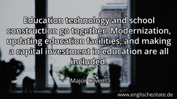 Englisches Zitat von Major Owens als Bild
