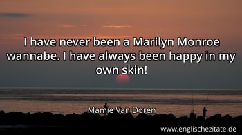 Englisches Zitat von Mamie Van Doren als Bild