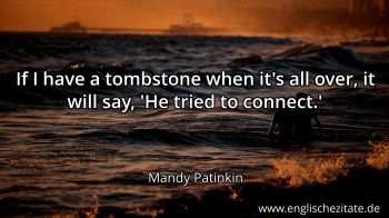 Englisches Zitat von Mandy Patinkin als Bild