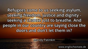 Englisches Zitat von Mandy Patinkin als Bild