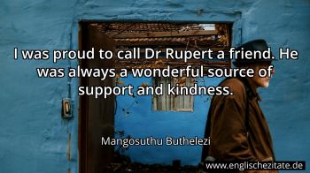 Englisches Zitat von Mangosuthu Buthelezi als Bild