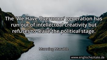 Englisches Zitat von Manning Marable als Bild