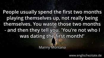 Englisches Zitat von Manny Montana als Bild