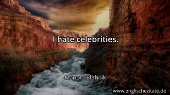 Englisches Zitat von Manolo Blahnik als Bild