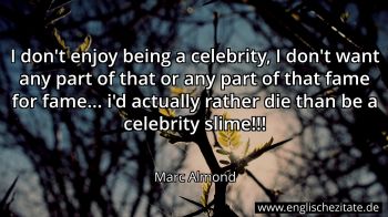 Englisches Zitat von Marc Almond als Bild