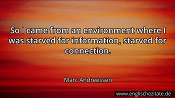 Englisches Zitat von Marc Andreessen als Bild