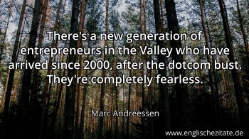 Englisches Zitat von Marc Andreessen als Bild