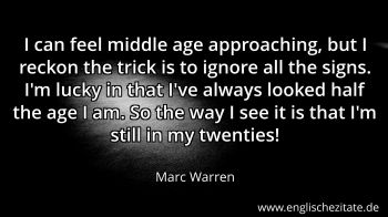 Englisches Zitat von Marc Warren als Bild