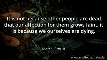 Englisches Zitat von Marcel Proust als Bild