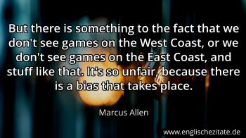 Englisches Zitat von Marcus Allen als Bild