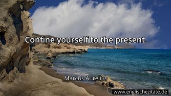 Englisches Zitat von Marcus Aurelius als Bild